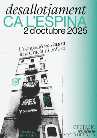 Ca l'Espina Eviction Call Ca l'Espina Eviction Call