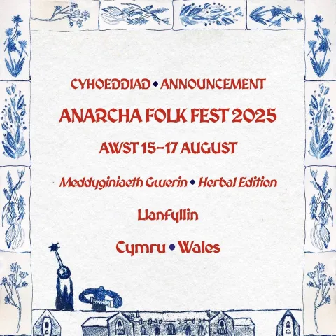 Anarcha Folk Fest 2025 poster