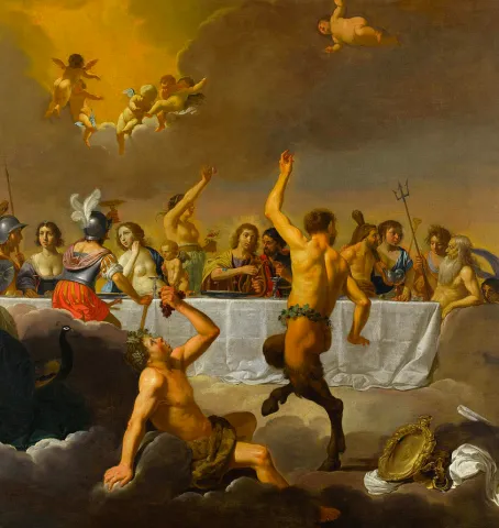 Jan Harmensz van Biljert, The Feast of the Gods (1635). Collection of the Magnin Museum, in Dijon. Jan Harmensz van Biljert, The Feast of the Gods (1635). Collection of the Magnin Museum, in Dijon.