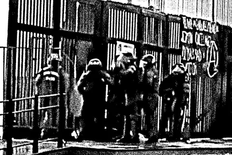 Claim of Direct Action at the University of Santiago de Chile. Black May 2025. Claim of Direct Action at the University of Santiago de Chile. Black May 2025.