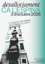 Ca l'Espina Eviction Call Ca l'Espina Eviction Call