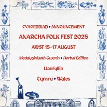 Anarcha Folk Fest 2025 poster