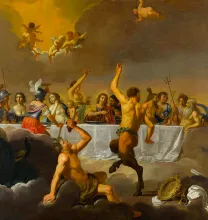 Jan Harmensz van Biljert, The Feast of the Gods (1635). Collection of the Magnin Museum, in Dijon.