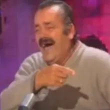 and i laugh and i laugh... and i laugh and i laugh...