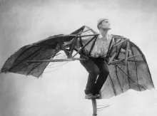 flying human