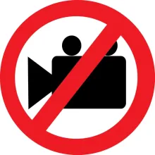 no cameras! no cameras